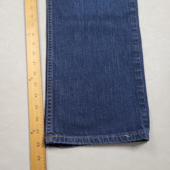 Johnston & Murphy Jeans Blue Dark Wash Mens 38X30 Denim Stretch Regular Casual - Picture 7 of 11